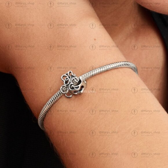 Pandora Disney Minnie Mouse Openwork Charm - Picture 5 of 6